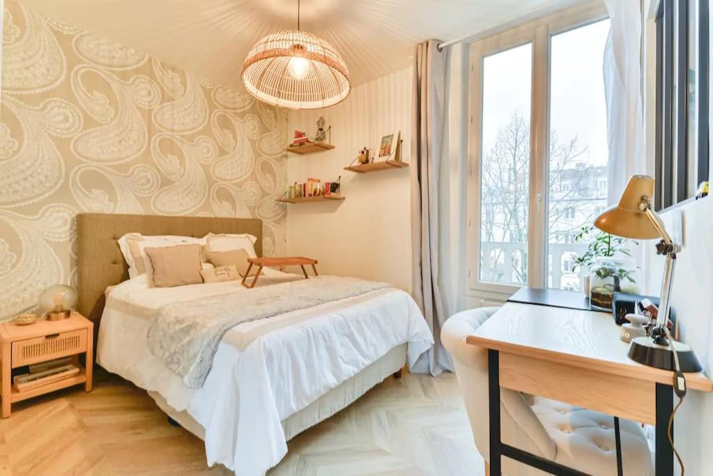 Joli Appartement Bois De Vincennes, Metro 1, Rer A Exterior foto